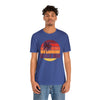 Beach Bum T-Shirt - Retro Palm Tree Unisex Beach Bum Shirt