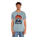 Utah T-Shirt - Retro Mountain Unisex Utah Shirt-3