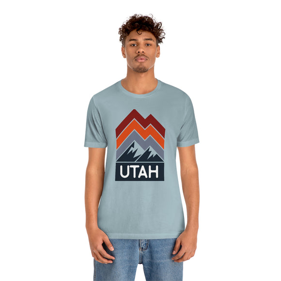 Utah T-Shirt - Retro Mountain Unisex Utah Shirt