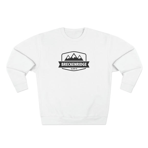 Premium Breckenridge, Colorado Crewneck Sweatshirt - Retro Unisex Sweatshirt
