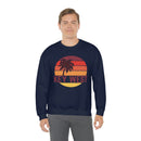 Key West, Florida Sweatshirt - Unisex Retro Palm Tree Crewneck Key West Sweatshirt-32