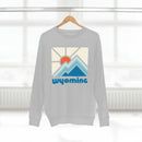 Premium Wyoming Crewneck Sweatshirt - Retro Unisex Sweatshirt-9