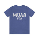 Moab, Utah Shirt - Paint Text Unisex Moab T-Shirt-13
