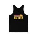 Austin, Texas Tank Top - Unisex Austin Tank Top Retro Sun-3