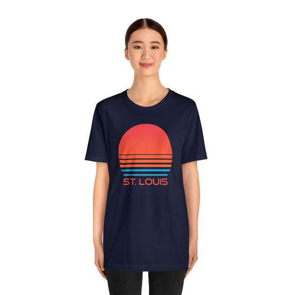 St. Louis, Missouri T-Shirt - Retro 80s Unisex St. Louis Shirt