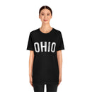Ohio T-Shirt - Paint Text Unisex Ohio Shirt-8