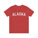 Alaska T-Shirt - Paint Text Unisex Alaska Shirt-19
