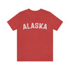 Alaska T-Shirt - Paint Text Unisex Alaska Shirt