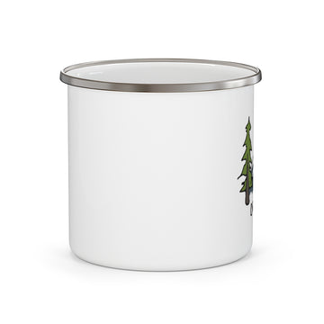 Oregon Camp Mug - Retro Enamel Camping Oregon Mug - 0