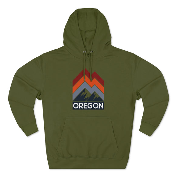 Premium Oregon Hoodie - Retro Unisex Sweatshirt