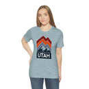 Utah T-Shirt - Retro Mountain Unisex Utah Shirt-4
