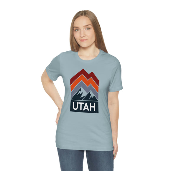 Utah T-Shirt - Retro Mountain Unisex Utah Shirt