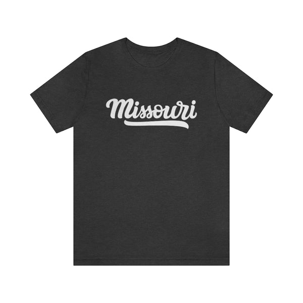 Missouri T-Shirt - Hand Lettered Unisex Missouri Shirt