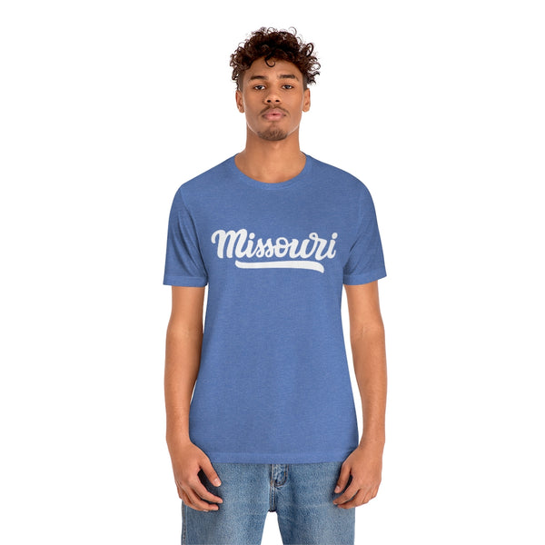 Missouri T-Shirt - Hand Lettered Unisex Missouri Shirt