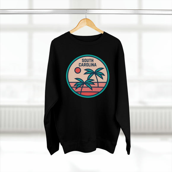 Premium South Carolina Crewneck Sweatshirt - Retro Unisex Sweatshirt