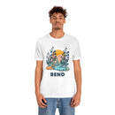 Bend, Oregon T-Shirt - Mountain Illustration Bend Washington Shirt-11