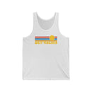West Virginia Tank Top - Unisex West Virginia Tank Top Retro Sun-2