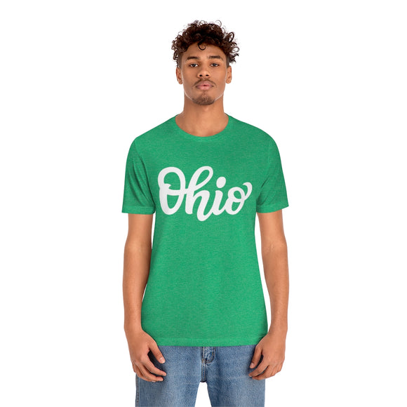 Ohio T-Shirt - Hand Lettered Unisex Ohio Shirt