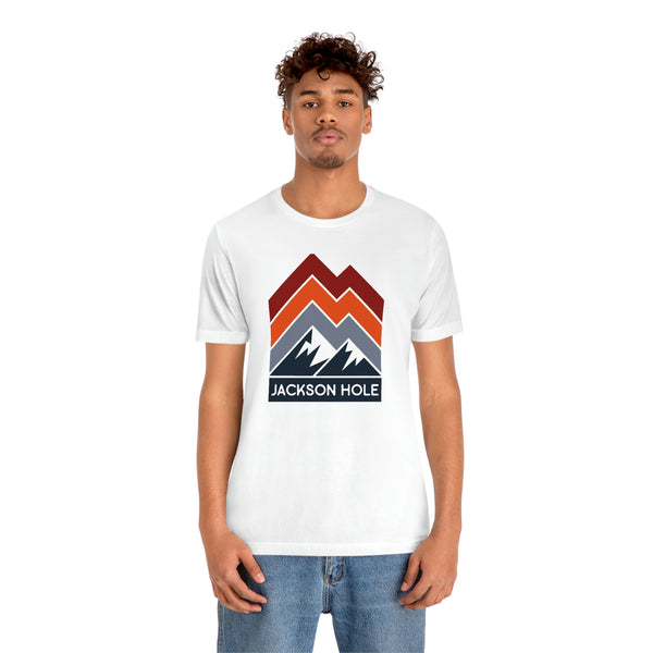 Jackson Hole, Wyoming T-Shirt - Retro Mountain Unisex Jackson Hole Shirt