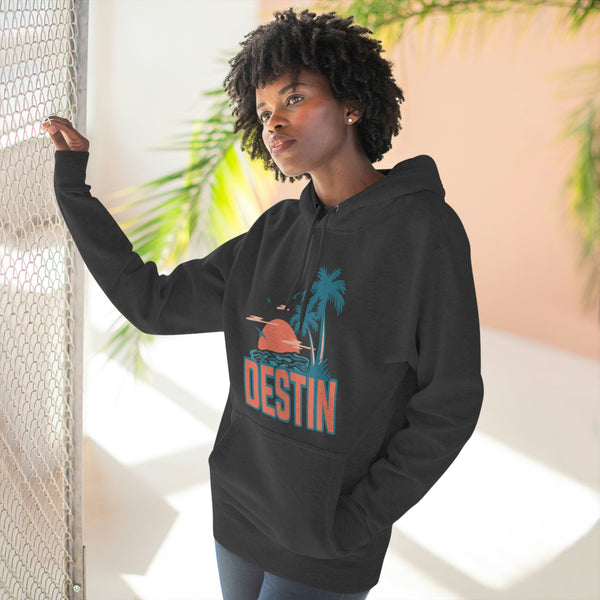 Premium Destin, Florida Hoodie Hoodie - Palm Tree Unisex Sweatshirt