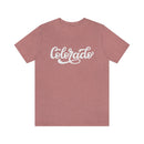 Colorado T-Shirt - Hand Lettered Unisex Colorado Shirt-1