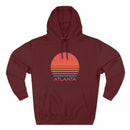 Premium Atlanta, Georgia Hoodie - Retro 80s Unisex Sweatshirt-10
