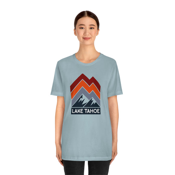 Lake Tahoe, California T-Shirt - Retro Mountain Unisex Lake Tahoe Shirt