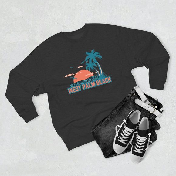 Premium West Palm Beach, Florida Sweatshirt - Unisex Premium Crewneck Sweatshirt
