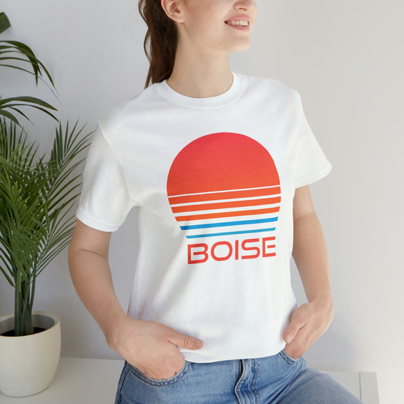 Boise, Idaho T-Shirt - Retro 80s Unisex Boise Shirt