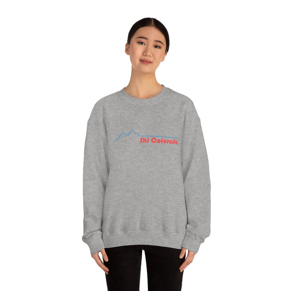 Ski Colorado Sweatshirt - Mountain Pulse Unisex