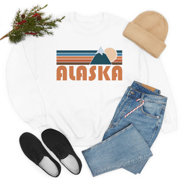 Alaska Sweatshirt - Retro Mountain Unisex