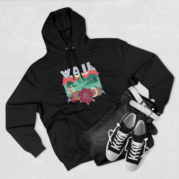 Premium  Vail, Colorado Hoodie - Boho Unisex Sweatshirt