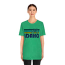 Idaho T-Shirt - Retro Mountain Bike Adult Unisex Idaho T Shirt-38