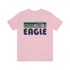 Eagle T-Shirt - Retro Mountain Bike Adult Unisex Eagle, Colorado T Shirt