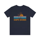 Cape Coral, Florida T-Shirt - Retro Palm Tree Unisex Cape Coral Shirt-46