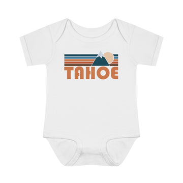 Buy white Tahoe Baby Bodysuit - Retro Mountain Tahoe, California Baby Bodysuit