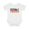 Tahoe Baby Bodysuit - Retro Mountain Tahoe, California Baby Bodysuit