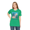 Santa Cruz, California T-Shirt - Retro Palm Tree & Beach Unisex Santa Cruz Shirt