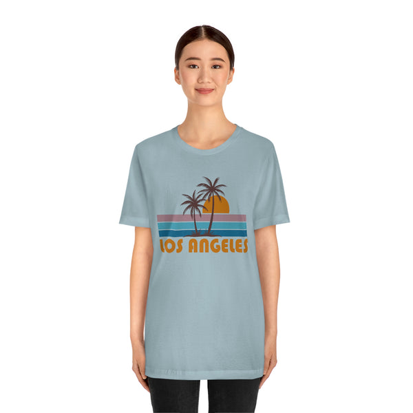 Los Angeles, California T-Shirt - Retro Palm Tree Unisex Los Angeles Shirt