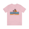 Cape Coral, Florida T-Shirt - Retro Palm Tree Unisex Cape Coral Shirt