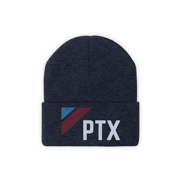 Portland, Oregon Beanie - Adult Embroidered Retro Portland Knit Hat
