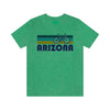 Arizona T-Shirt - Retro Mountain Bike Adult Unisex Arizona T Shirt