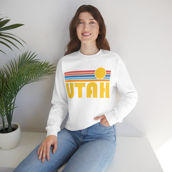 Utah Sweatshirt - Retro Sunrise Unisex