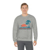 Cabo San Lucas, Mexico Sweatshirt - Unisex Retro Palm Tree Crewneck Cabo San Lucas Sweatshirt
