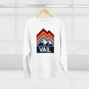 Premium Vail Sweatshirt - Retro Unisex Premium Crewneck Vail, Colorado Sweatshirt-3