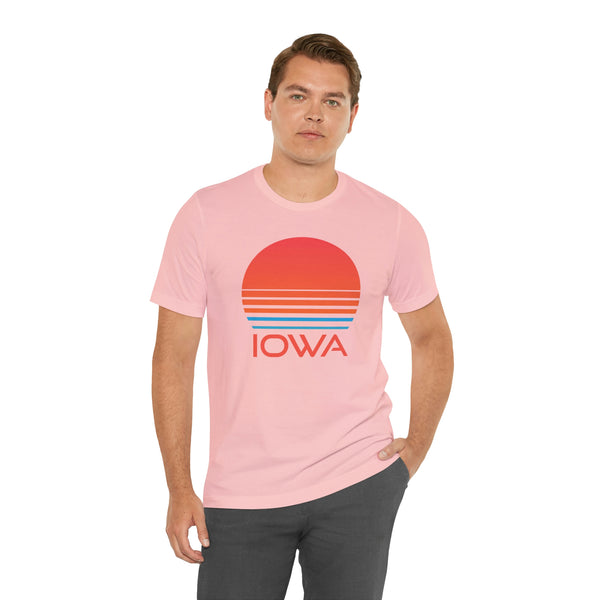 Iowa T-Shirt - Retro 80s Unisex Iowa Shirt