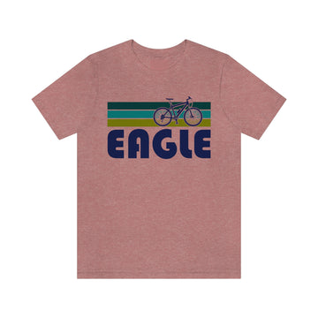 Buy heather-mauve Eagle T-Shirt - Retro Mountain Bike Adult Unisex Eagle, Colorado T Shirt