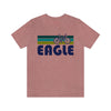Eagle T-Shirt - Retro Mountain Bike Adult Unisex Eagle, Colorado T Shirt