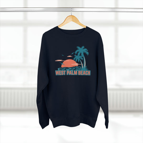 Premium West Palm Beach, Florida Sweatshirt - Unisex Premium Crewneck Sweatshirt