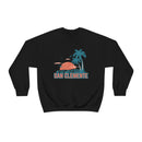 San Clemente, California Sweatshirt - Unisex Retro Palm Tree Crewneck San Clemente Sweatshirt-10